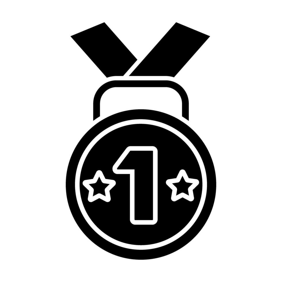 Medal icon isolated on white background for your web and mobile app design, Medal logo concept vector