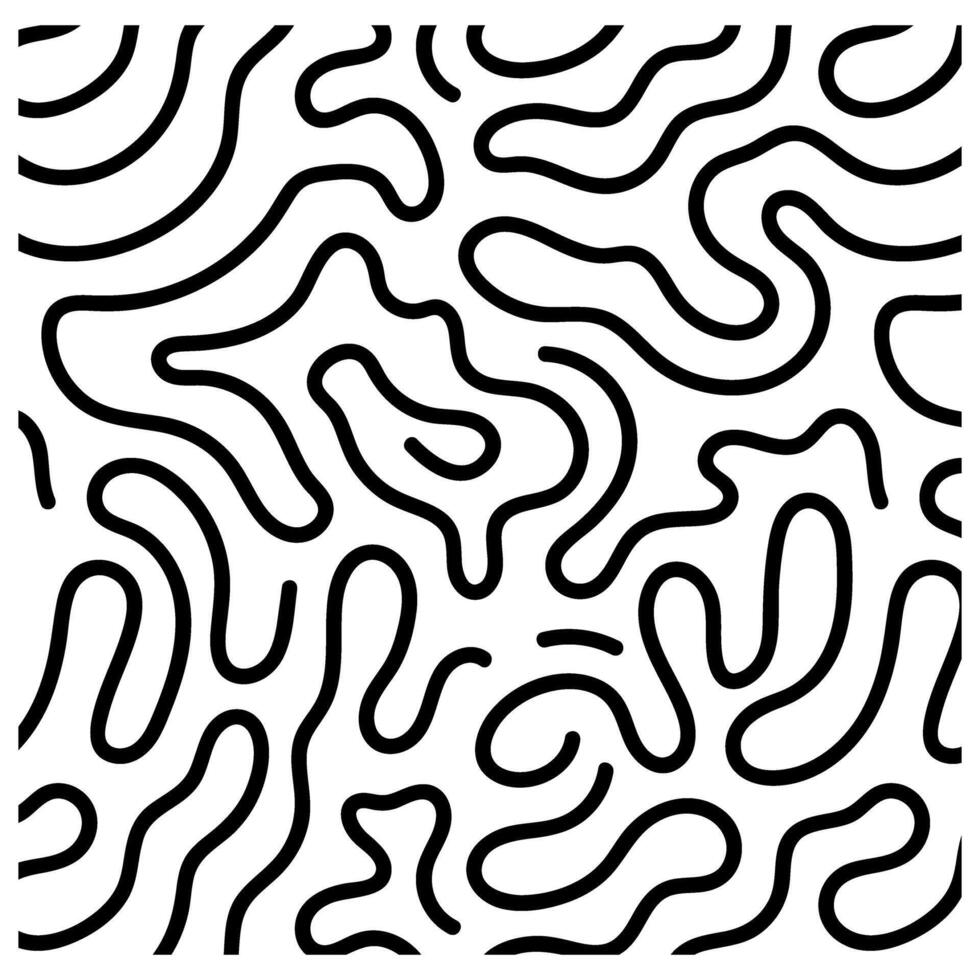 Wavy, waving, billowy, squiggle lines. Curvy, squiggle, squiggle lines. Irregular stripes. illustration. vector