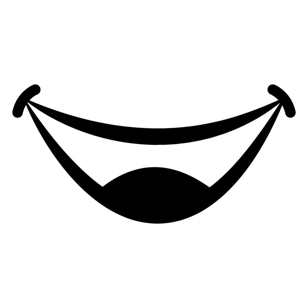Smile icon . Laugh illustration sign. Positive symbol. Cartoon smile web icon. Smiles symbol for web and mobile app. vector