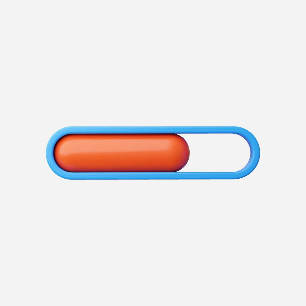 A modern abstract design featuring a colorful rounded shape. vector