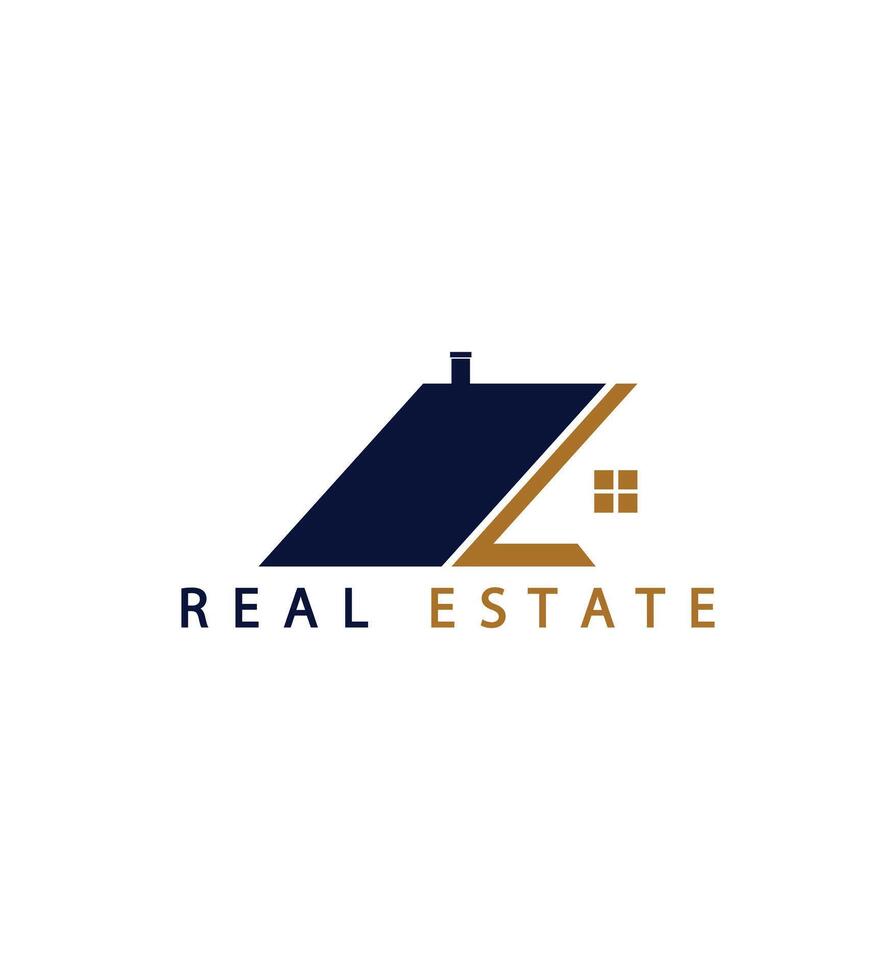 real estate logo design icon vector