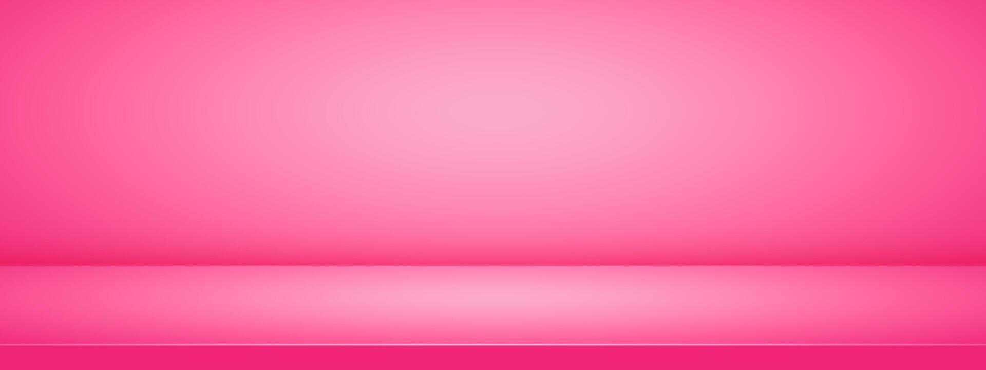Light pink studio room. Abstract soft gradient background. 3d minimal wall for display presentation. illustration. vector