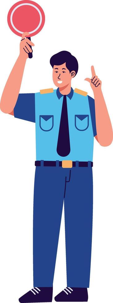 People Labor Day Character on White Background vector