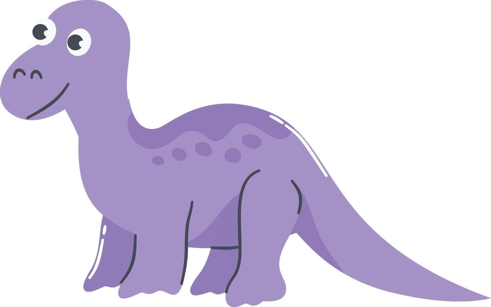 Cute Dinosaurs Cartoon Character vector