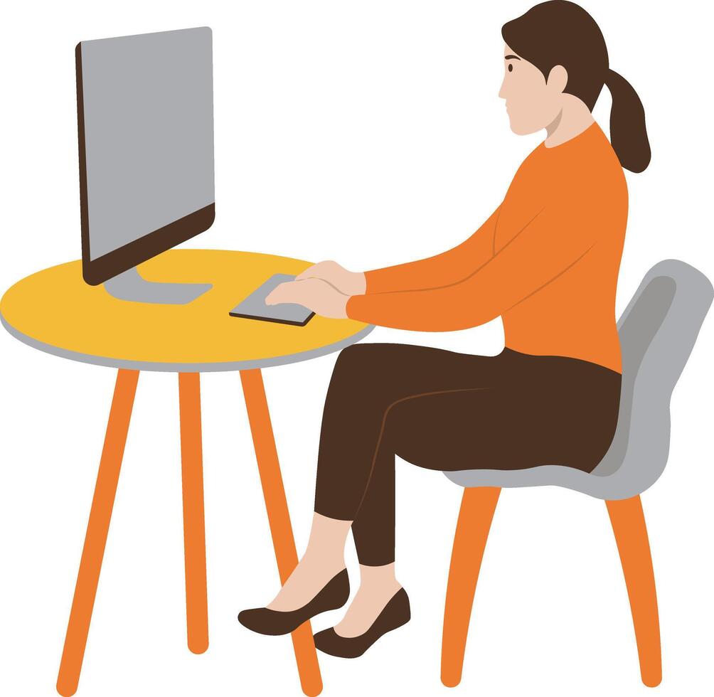 World Programmer Day People Illustration. vector