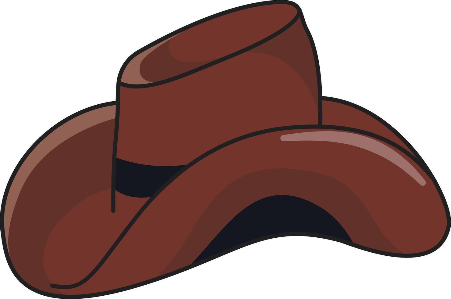 Cowboy Hat Illustration vector