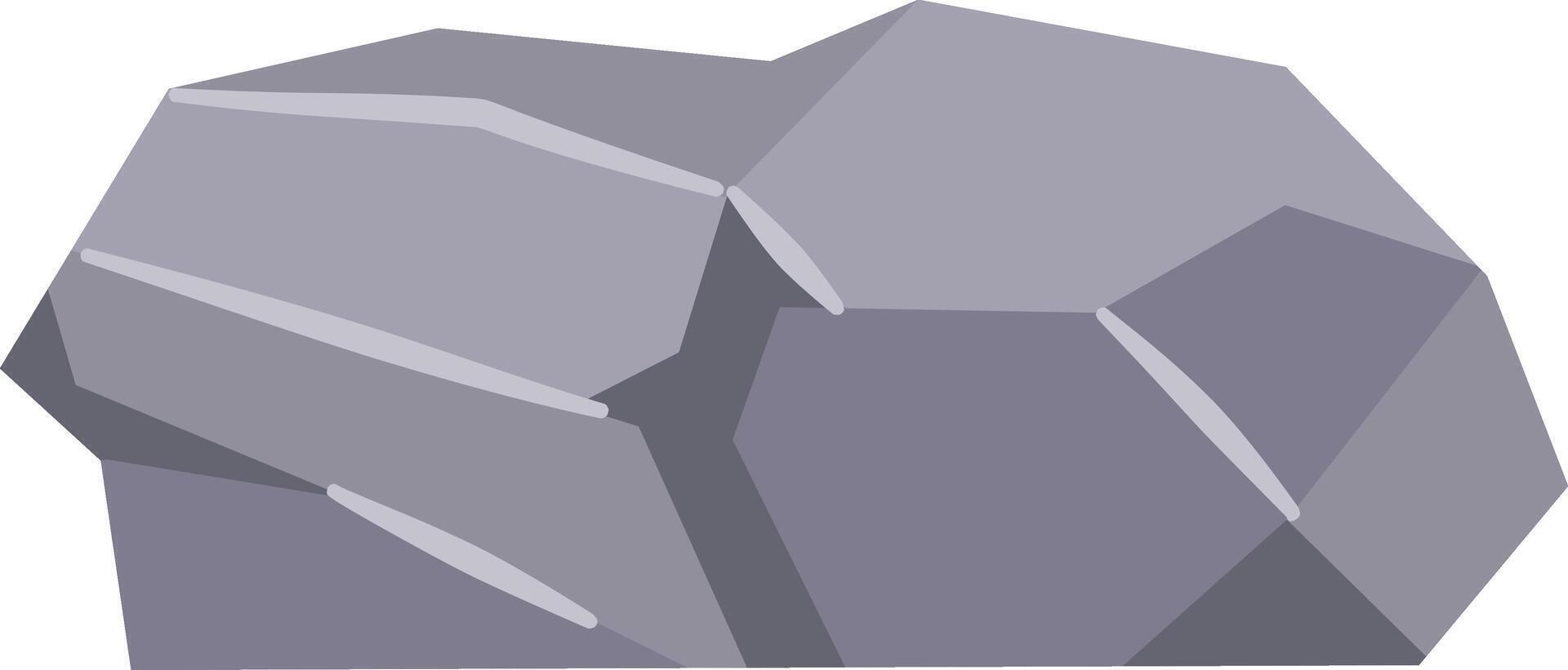 Boulder Rock Illustration vector
