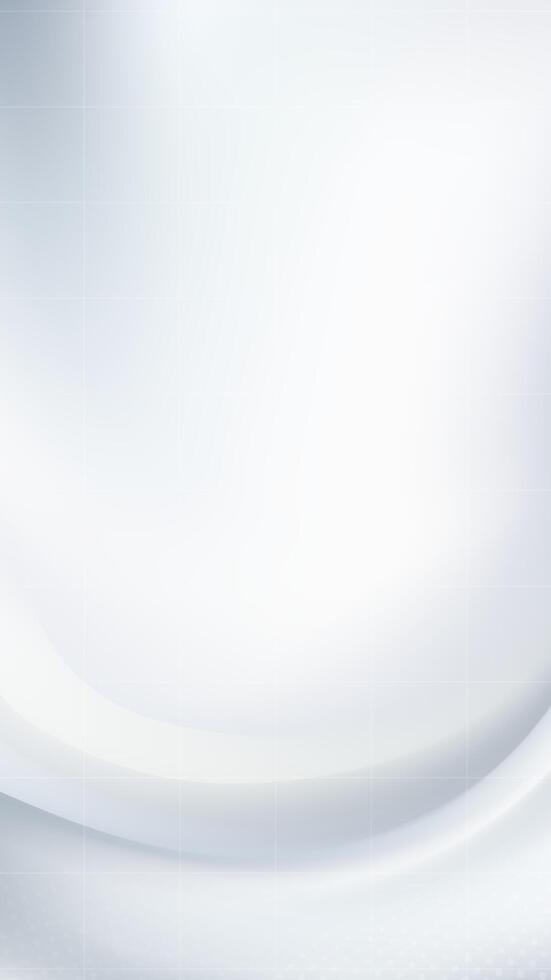 Vertical abstract background with flowing elegant white hues. vector
