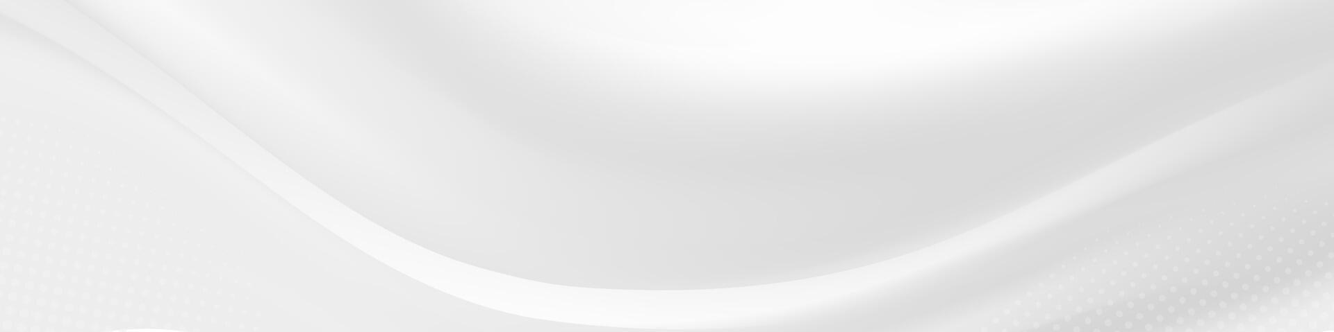 Beautiful Modern Abstract white flowing background vector