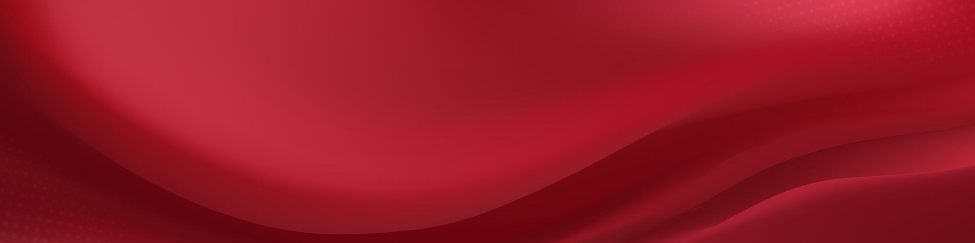 Abstract crimson flowing background vector