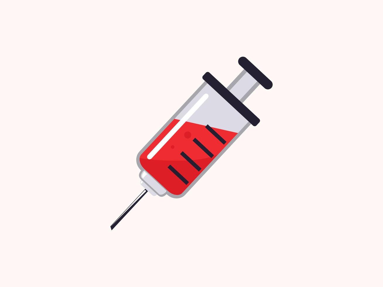 Injection icon in clean design vector