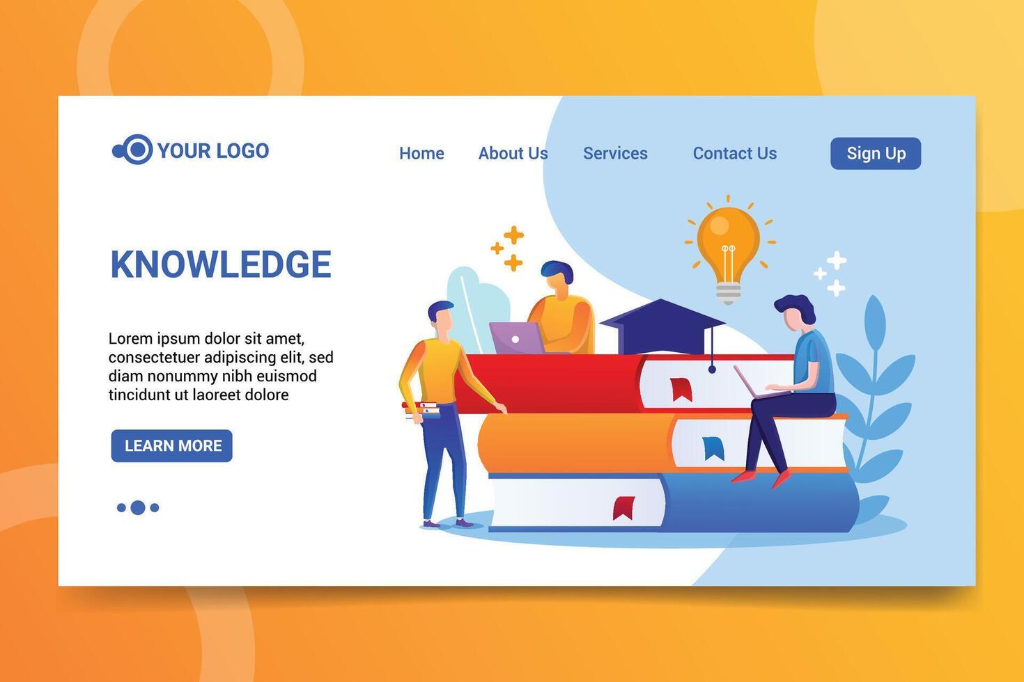Learning, Books, and Personal Development Concept vector