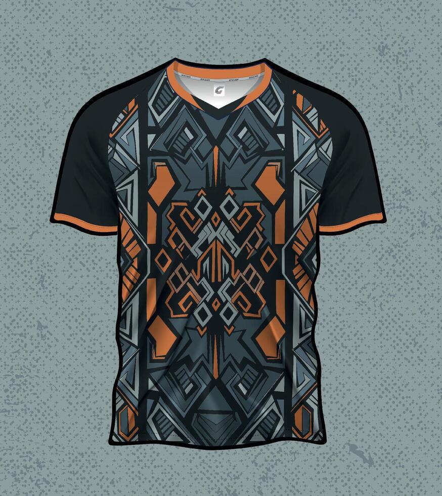 Next-Gen Gaming and Soccer Jersey Design Perfect for Teams and Competitive Events vector