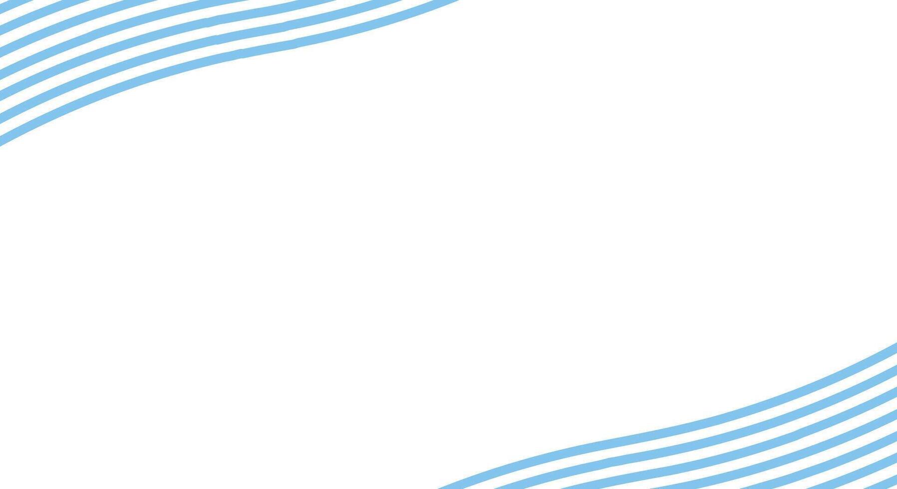 blue wave line pattern design background vector