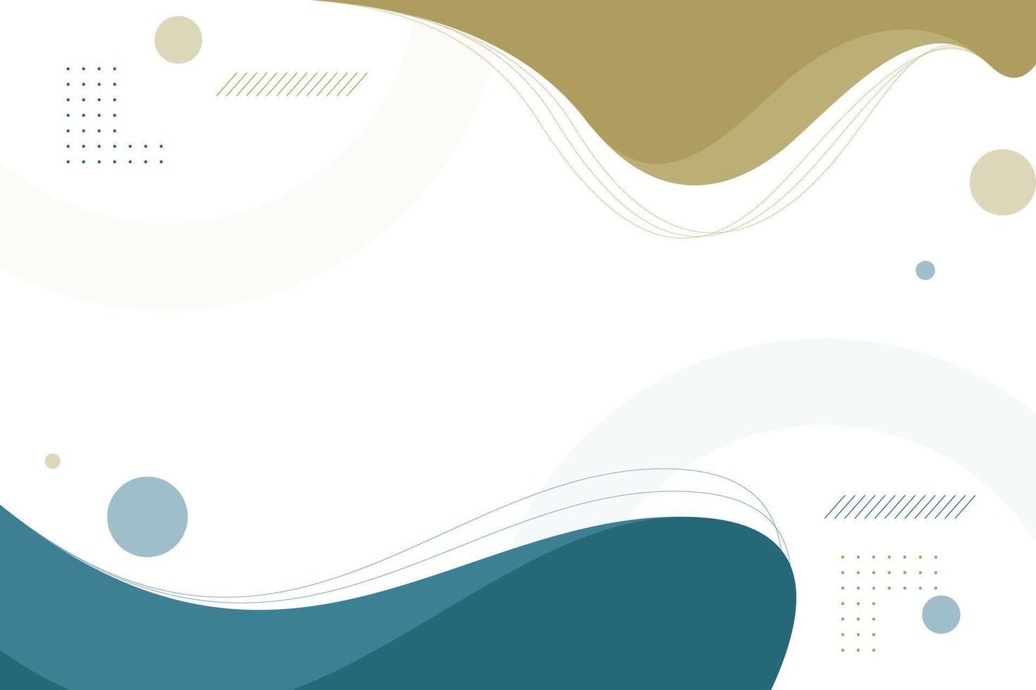 Elegant abstract background with organic shapes and modern wave lines vector