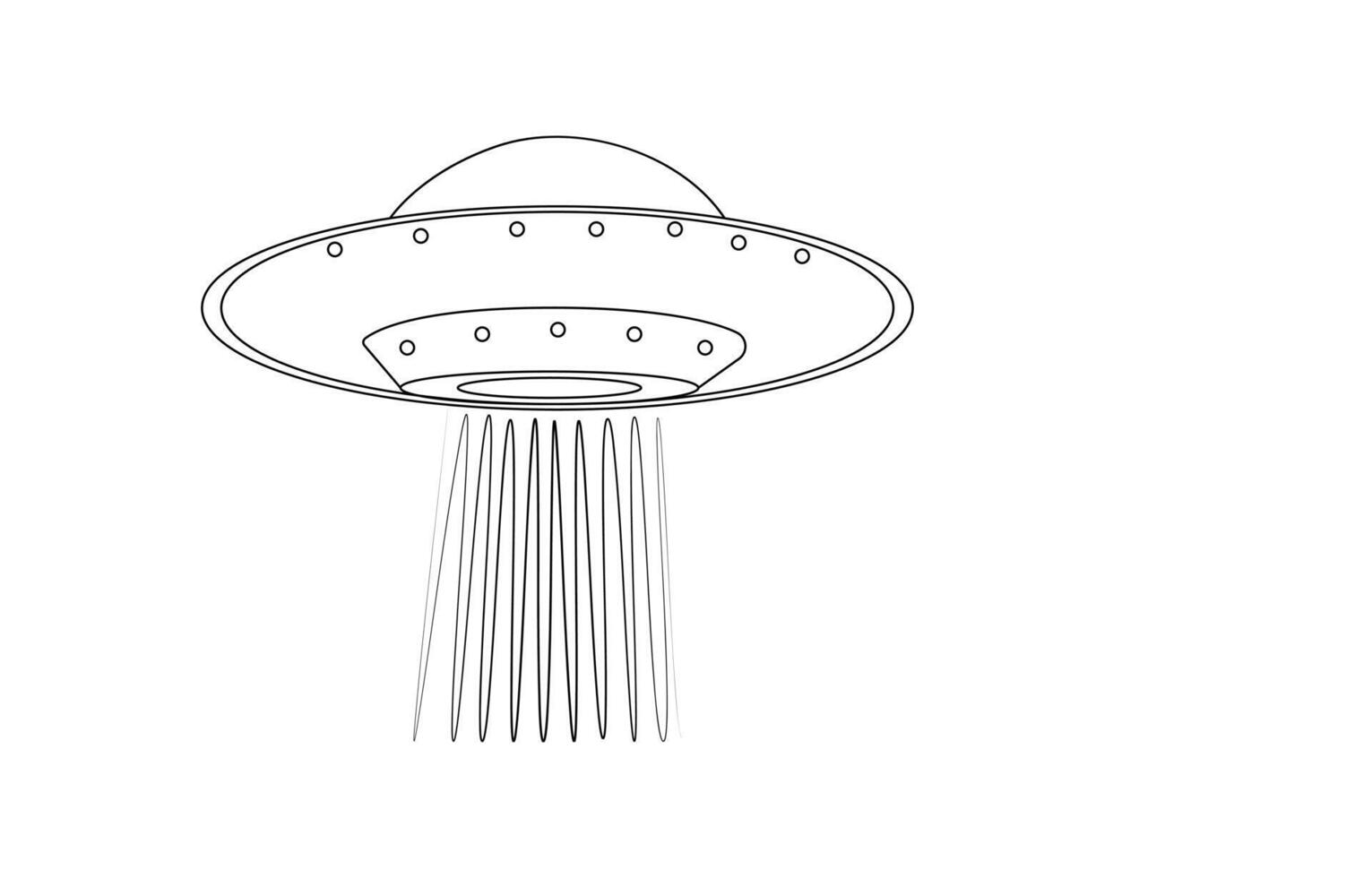 UFO design concept from Astronomy collection vector