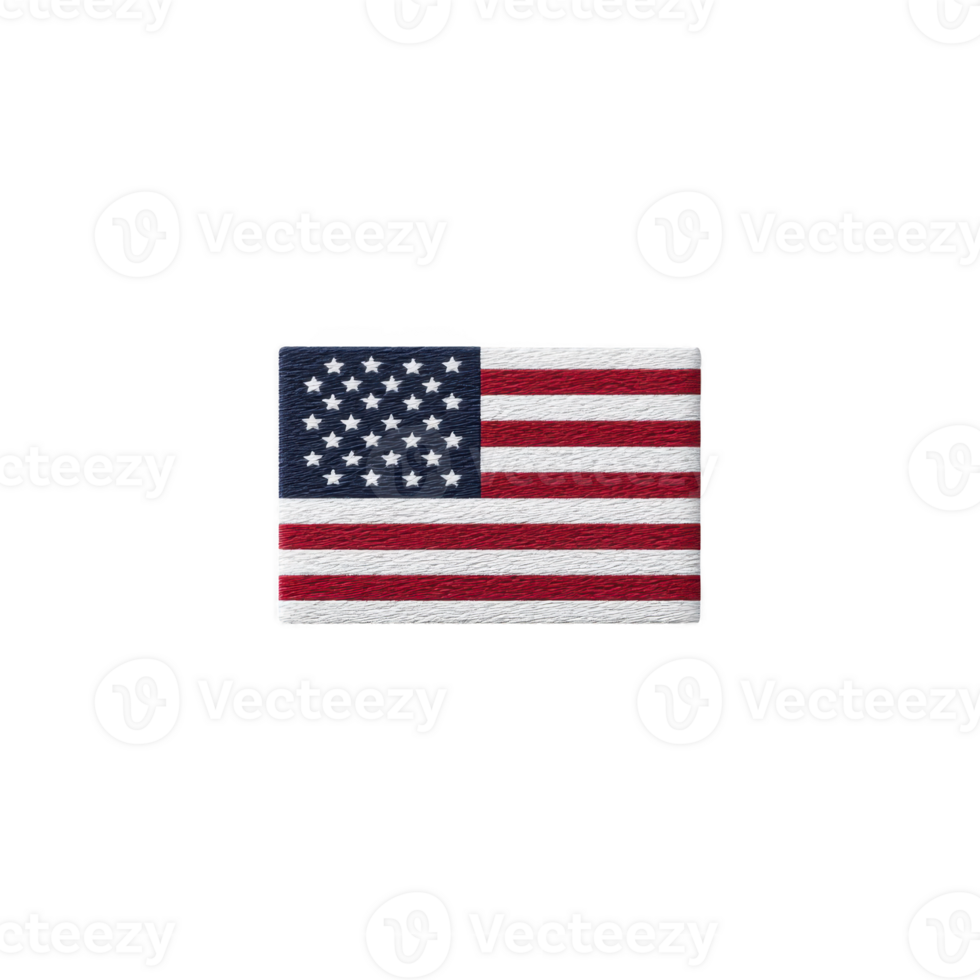 Image shows folder icon with design of United States flag, featuring stars and stripes. folder is depicted against plain background, symbolizing organization and patriotism png