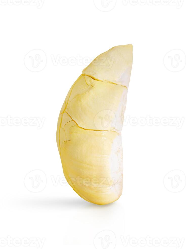 Fresh durian. Durian fruit isolated on white background photo