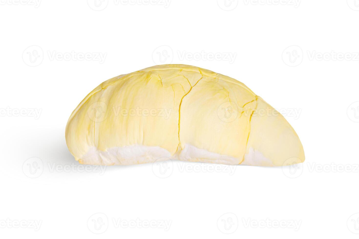 Fresh durian. Durian fruit isolated on white background. photo