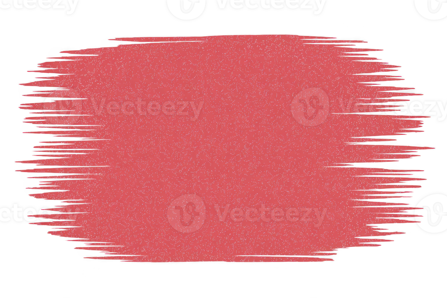 A vibrant red brushstroke texture with rough, artistic edge, perfect for creative backgrounds or design elements. bold color and dynamic pattern evoke energy and creativity png
