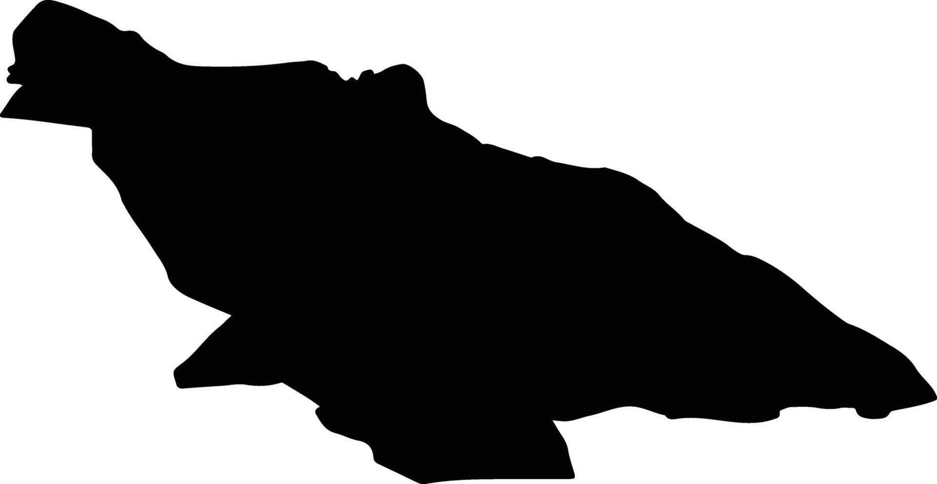 Kongsberg nor Norway silhouette map vector