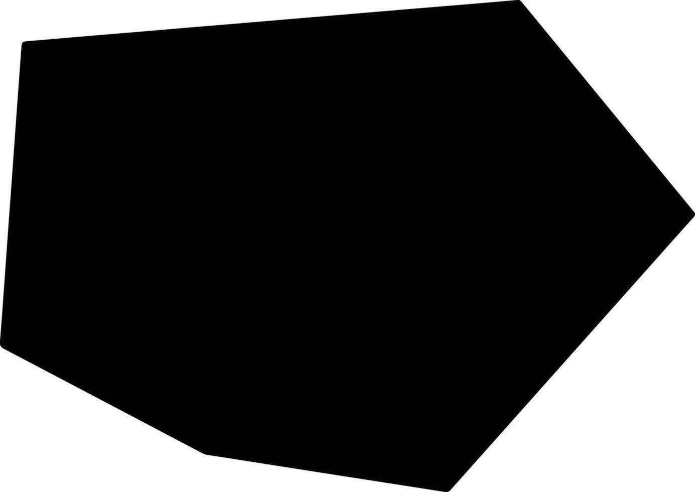 Korets Ukraine silhouette map vector