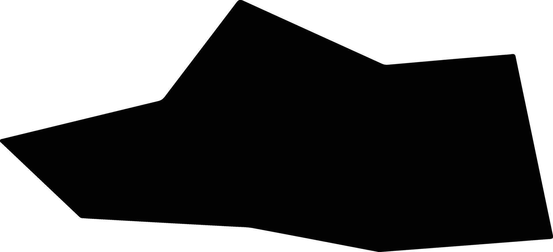 Krasnohvardiiske Ukraine silhouette map vector