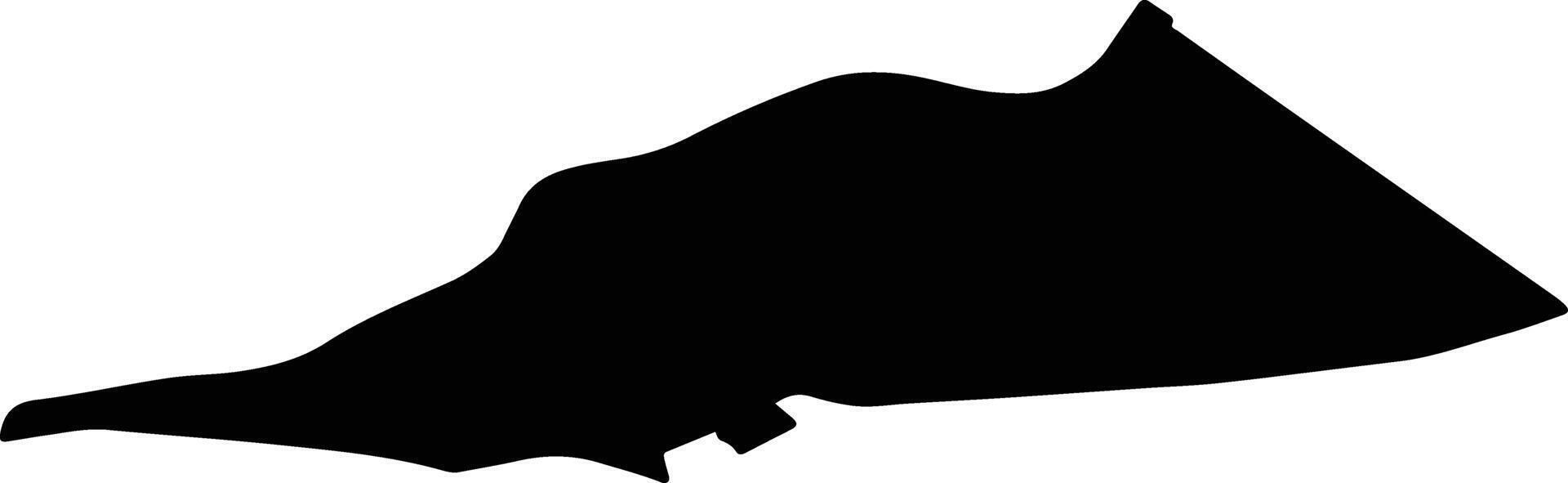Krimpen aan den IJssel Netherlands silhouette map vector