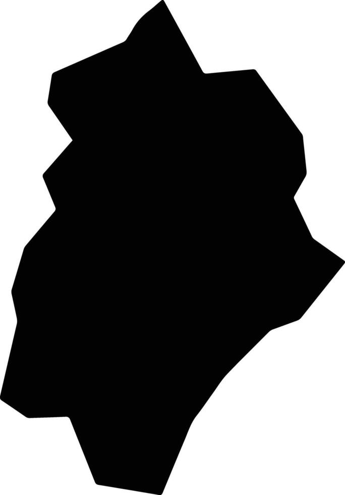 Kuma Japan silhouette map vector