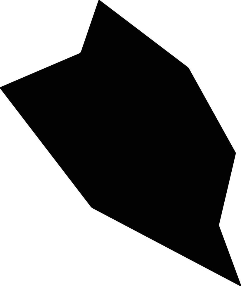 Kumatori Japan silhouette map vector