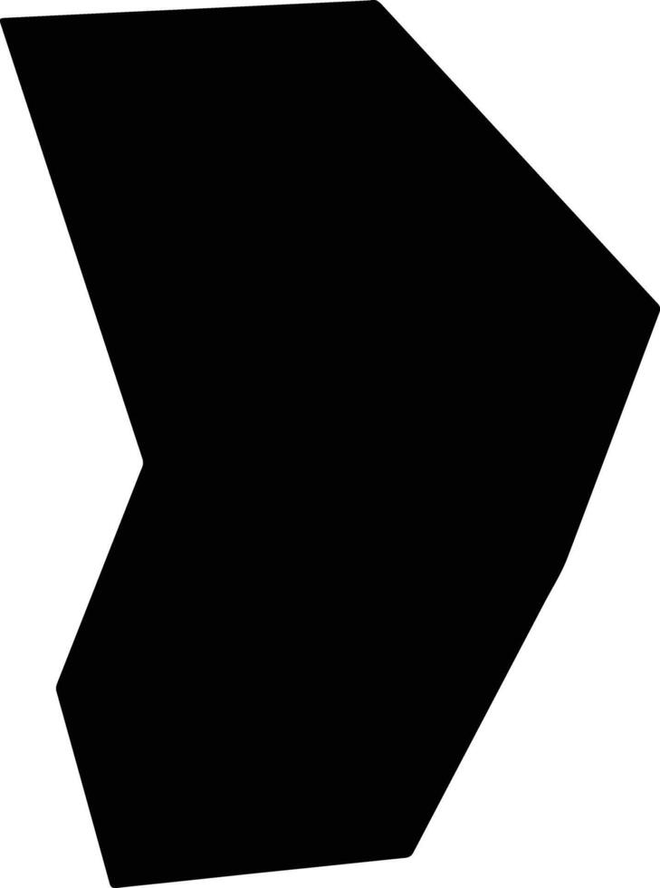 Kunshanshi China silhouette map vector