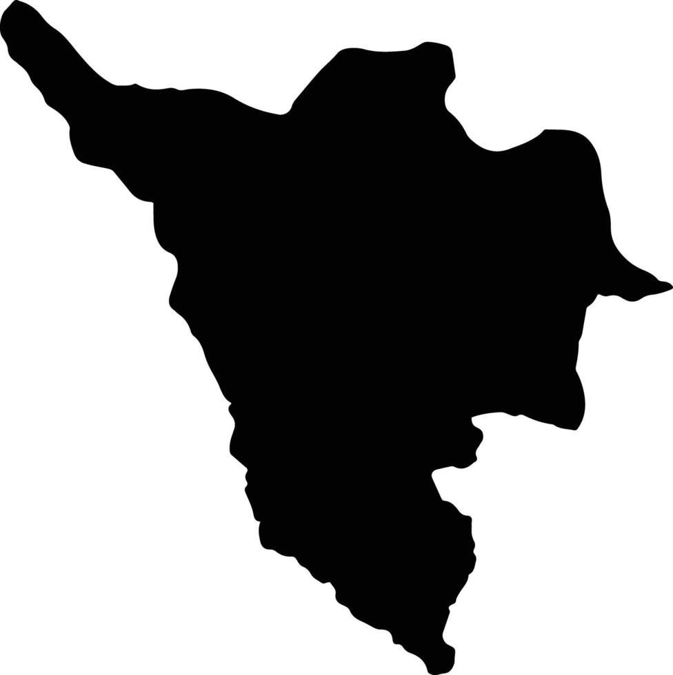 La Celia Colombia silhouette map vector