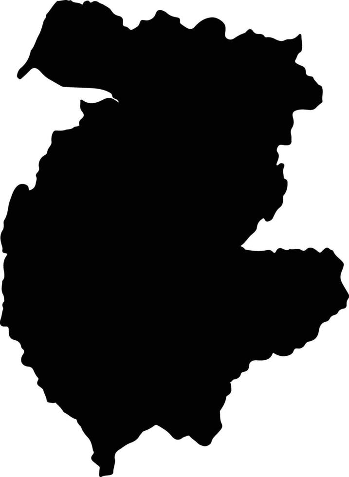 La Un Thailand silhouette map vector