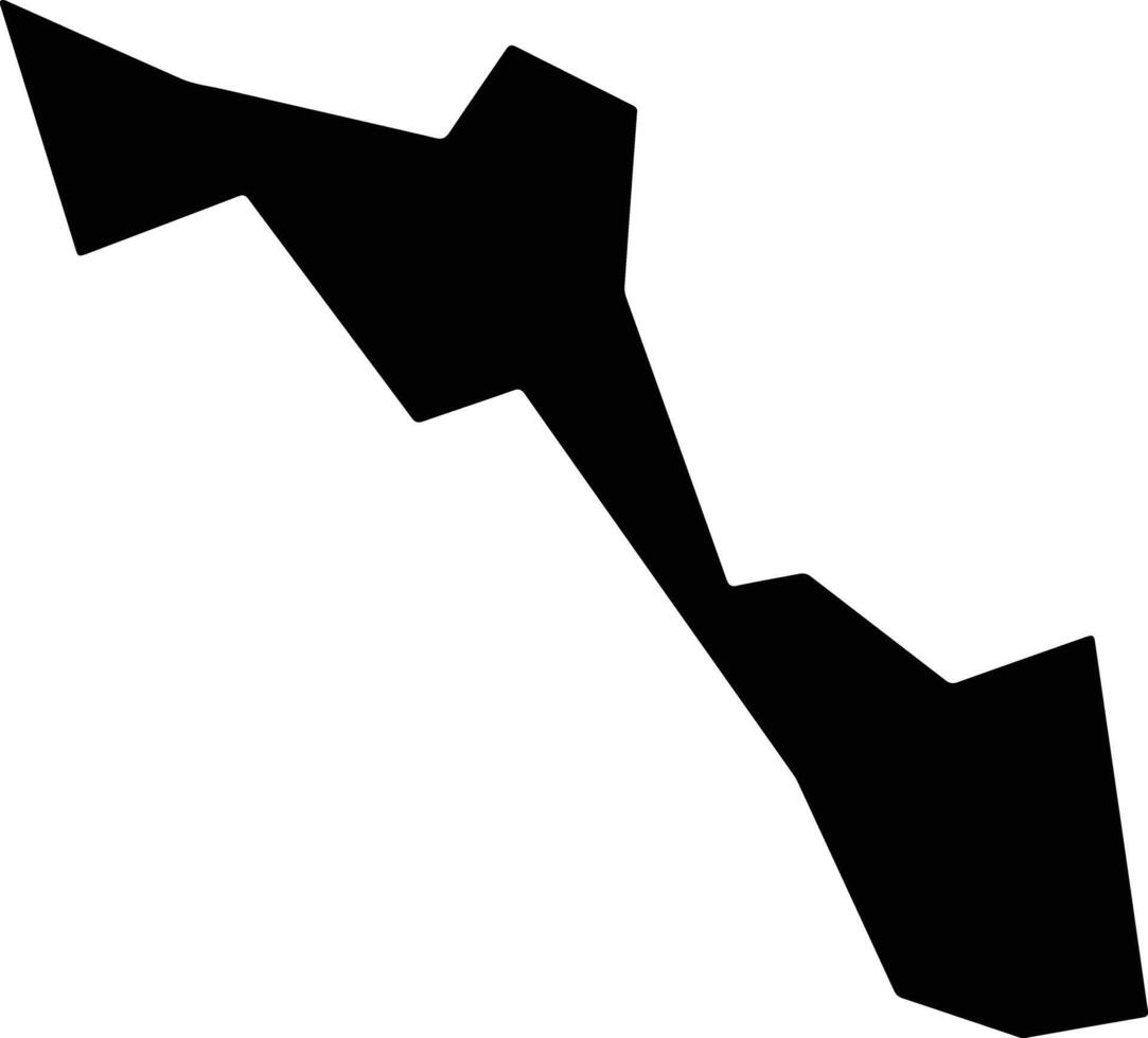 Lago De Amatitlan Guatemala silhouette map vector