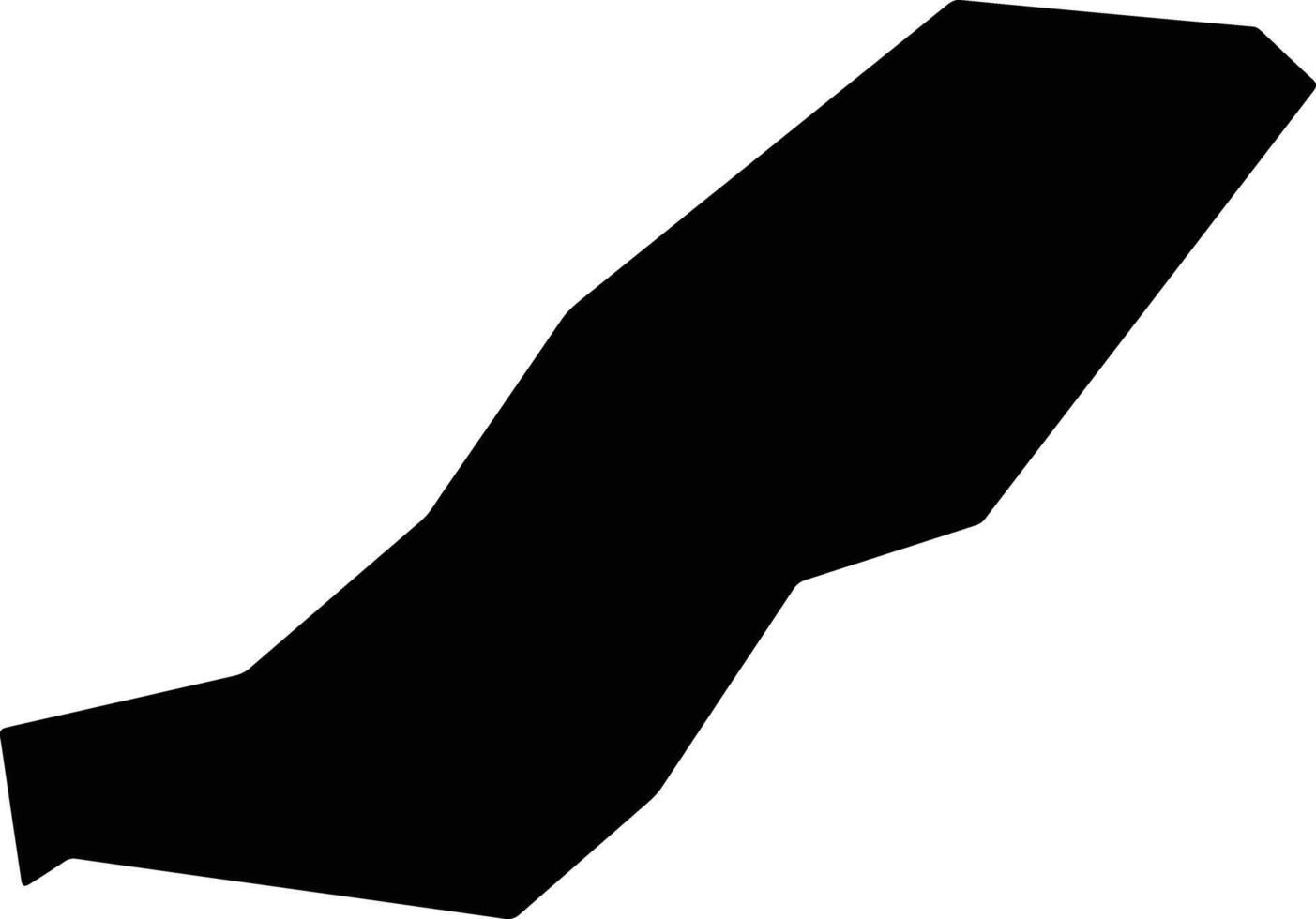 Lagoudera Cyprus silhouette map vector