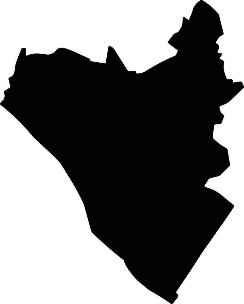 Lai Vung Vietnam silhouette map vector