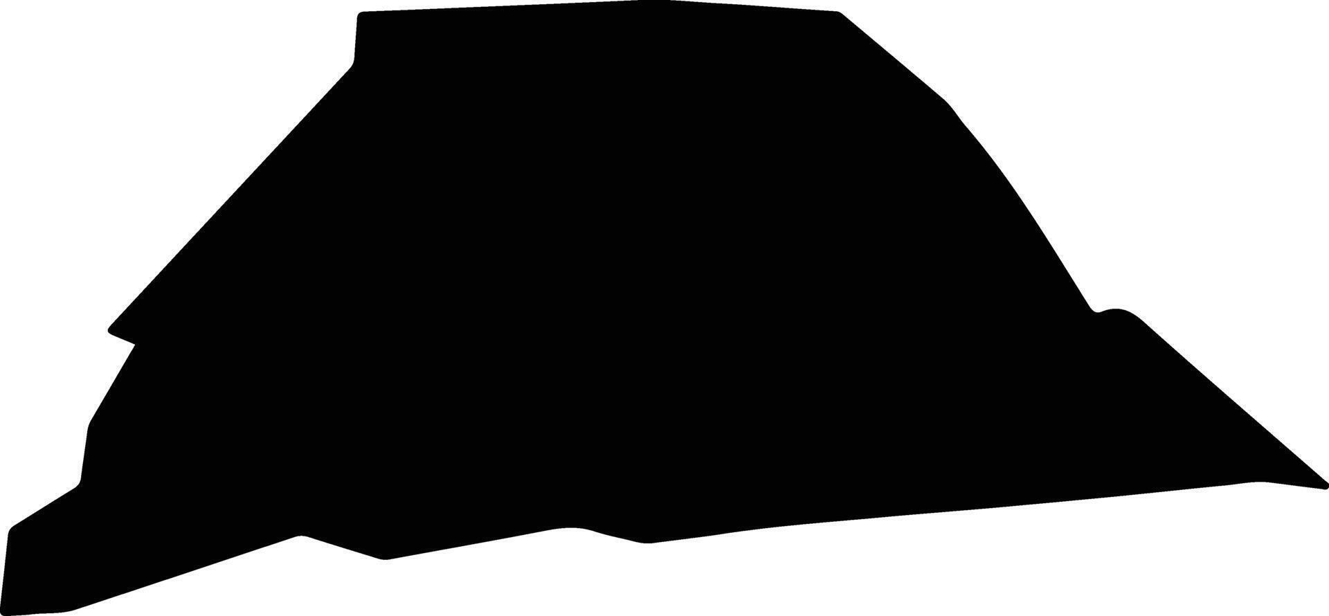 Lajedinho Brazil silhouette map vector