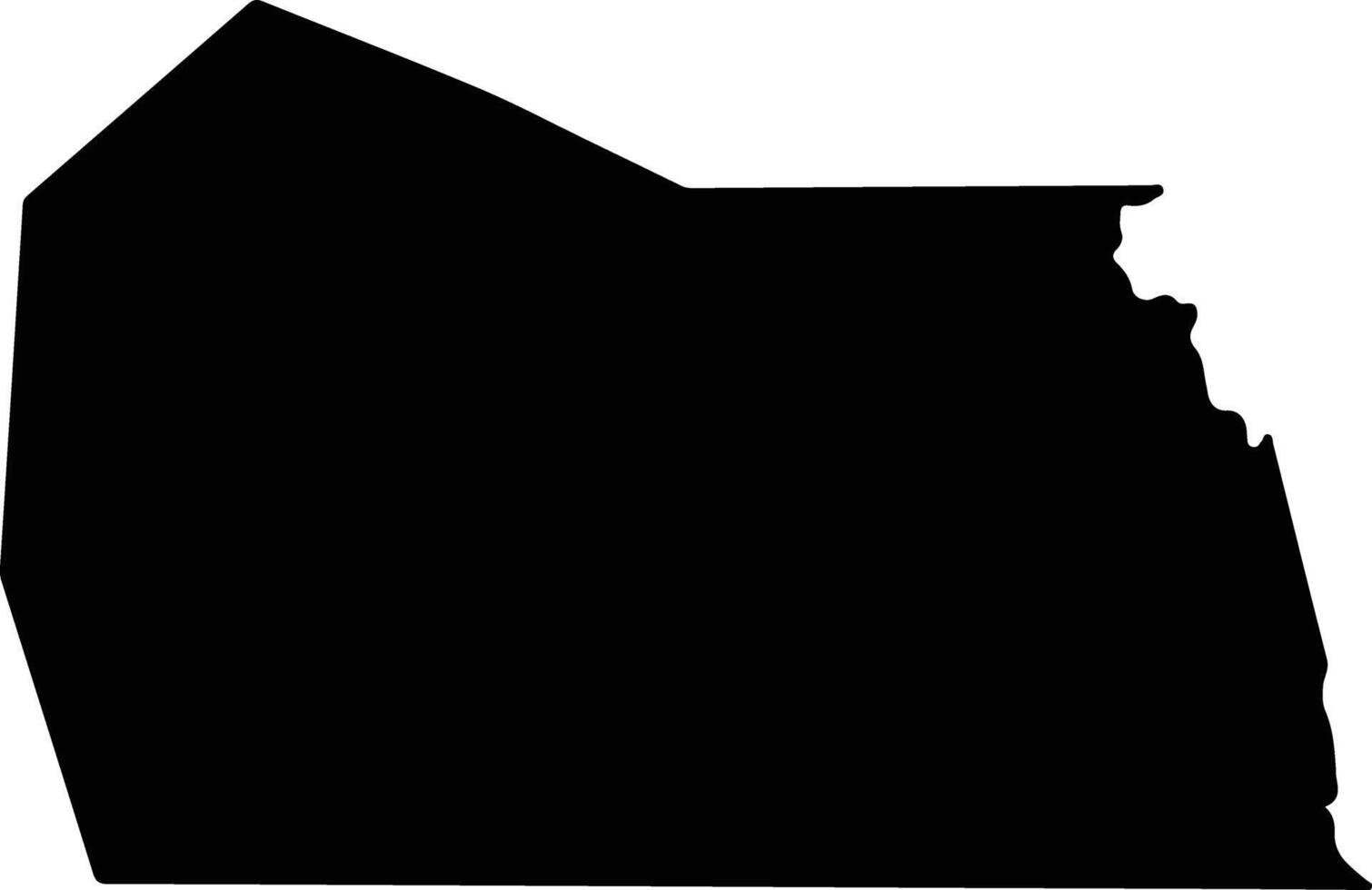 Lamunin Brunei silhouette map vector