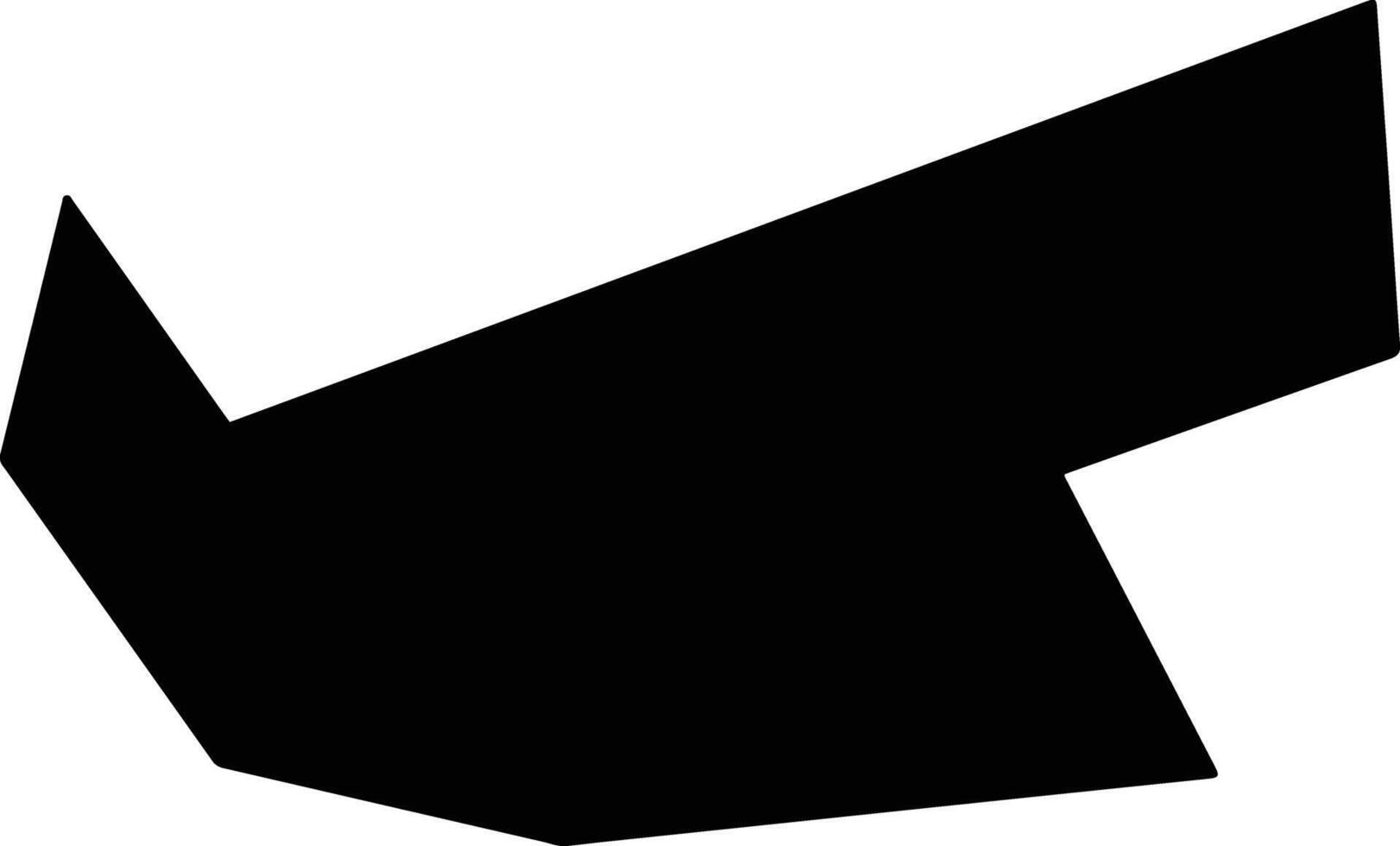 Langzhongshi China silhouette map vector