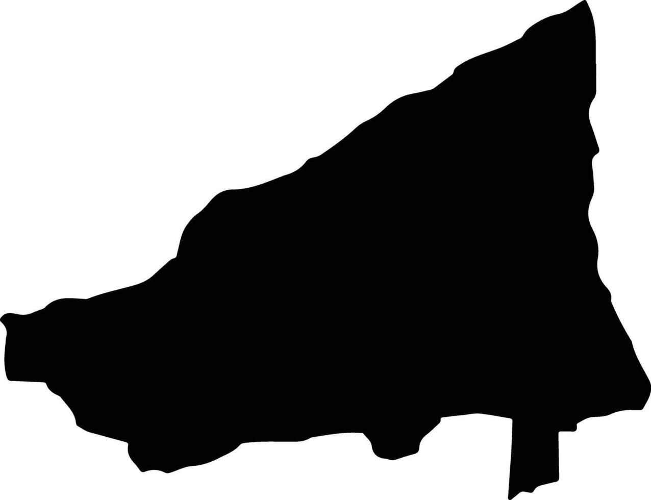 LAPOS Romania silhouette map vector