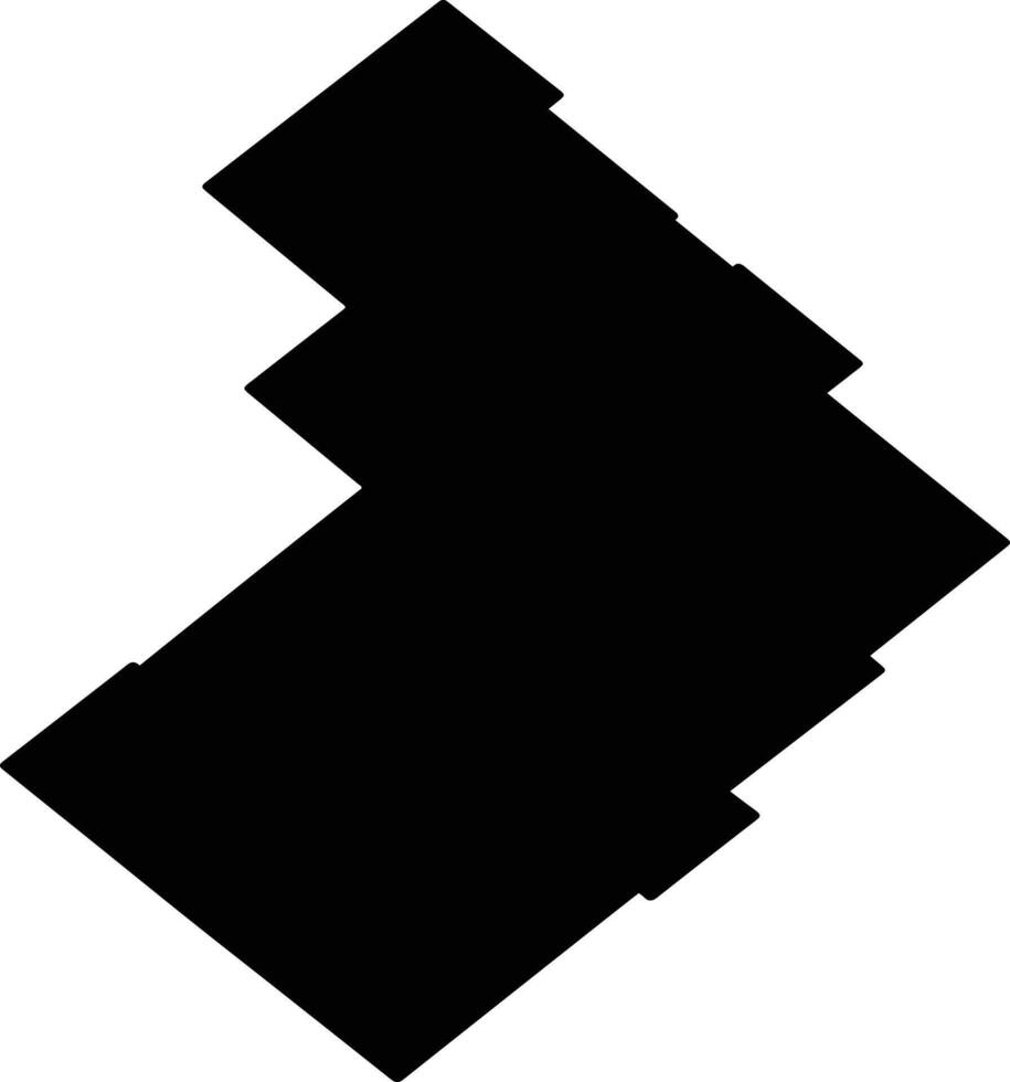 Laprida Argentina silhouette map vector