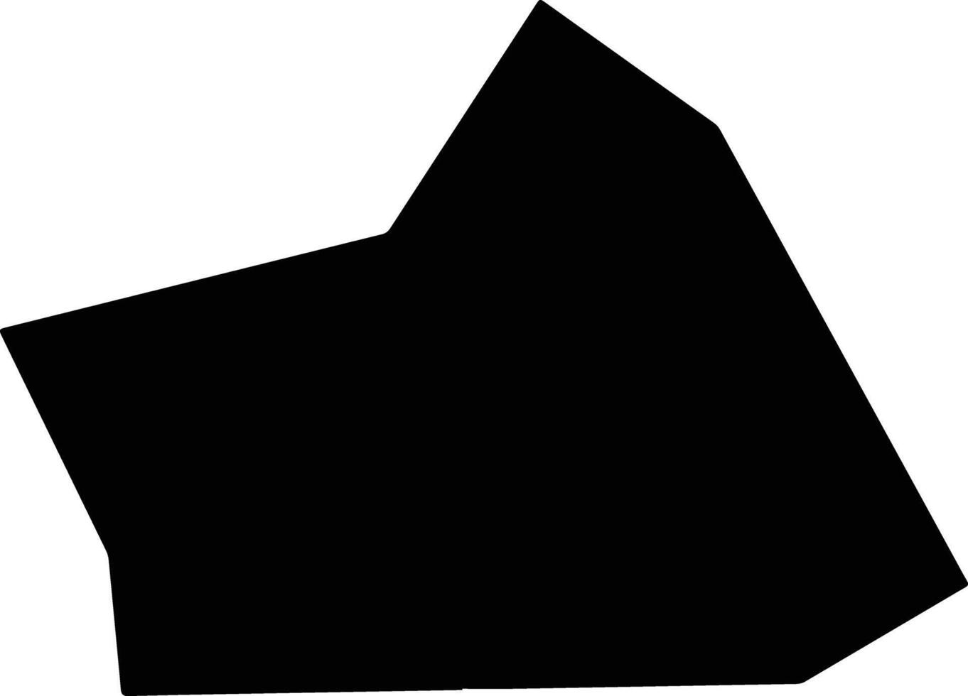 Lerum Sweden silhouette map vector