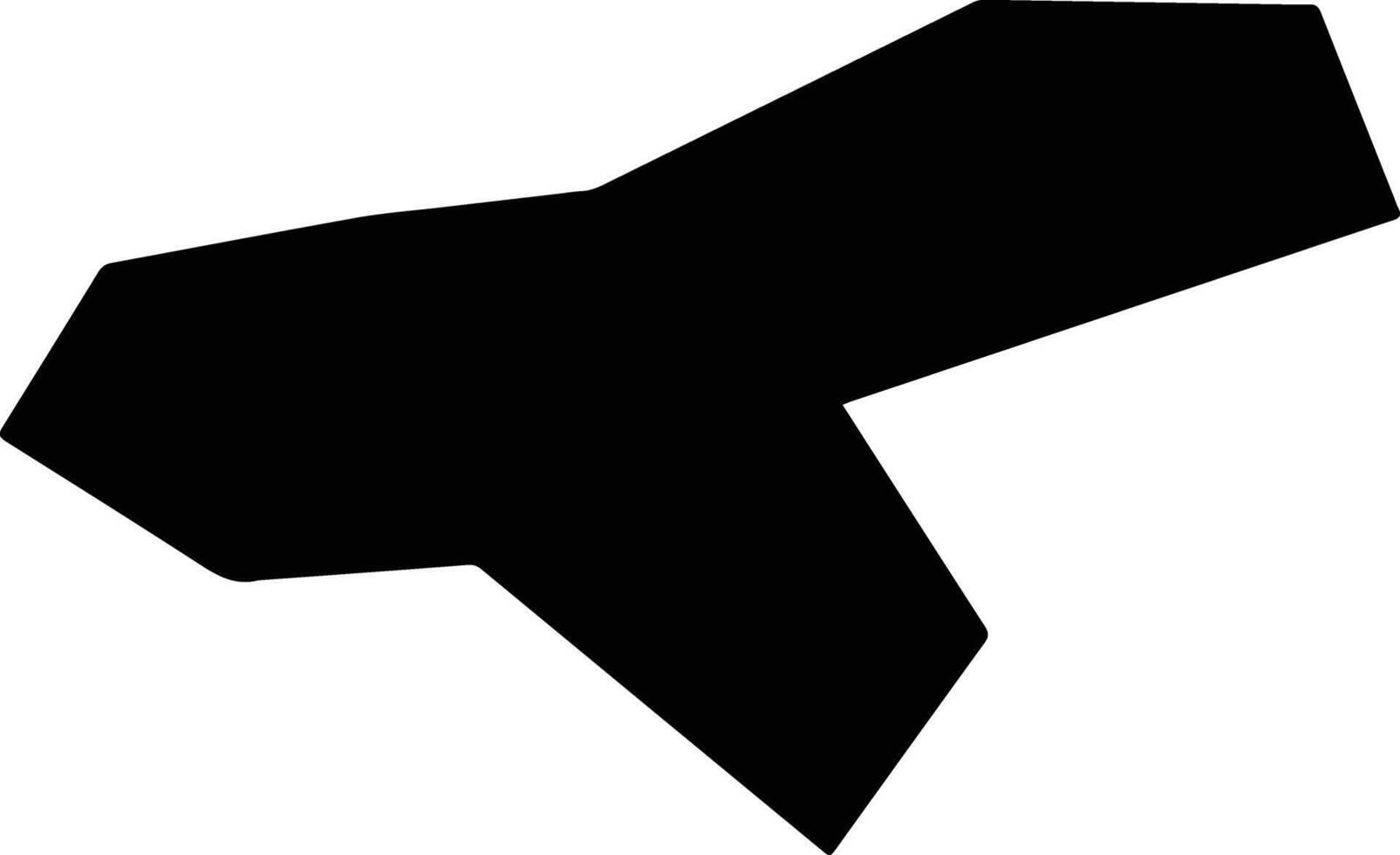Lessebo Sweden silhouette map vector