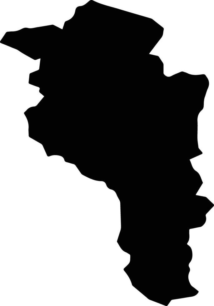 Leuk Switzerland silhouette map vector