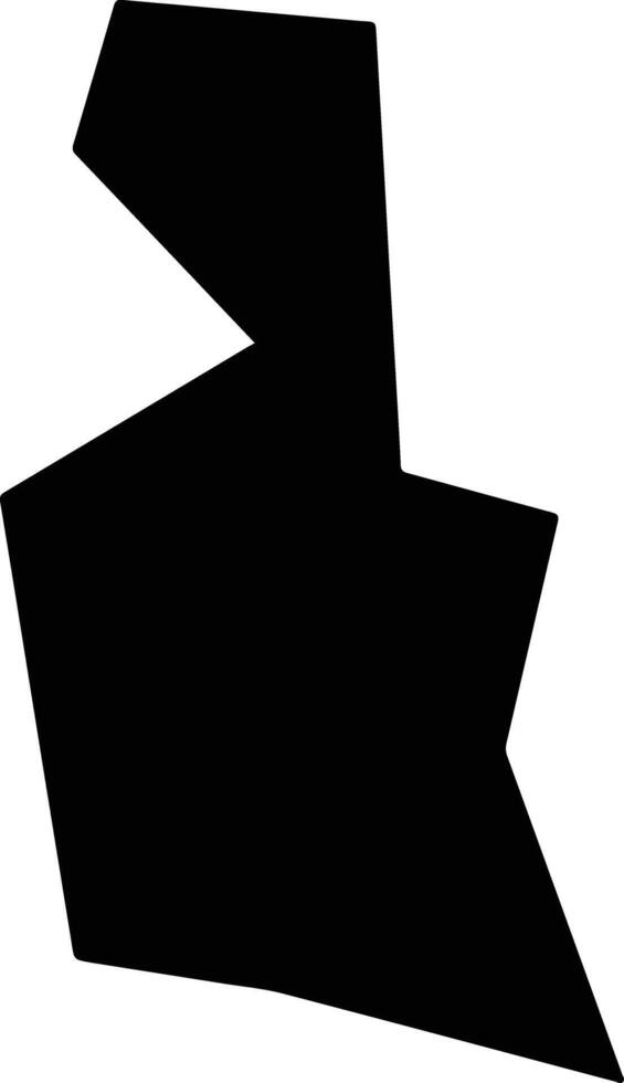 Liannanyaozuzizhixian China silhouette map vector
