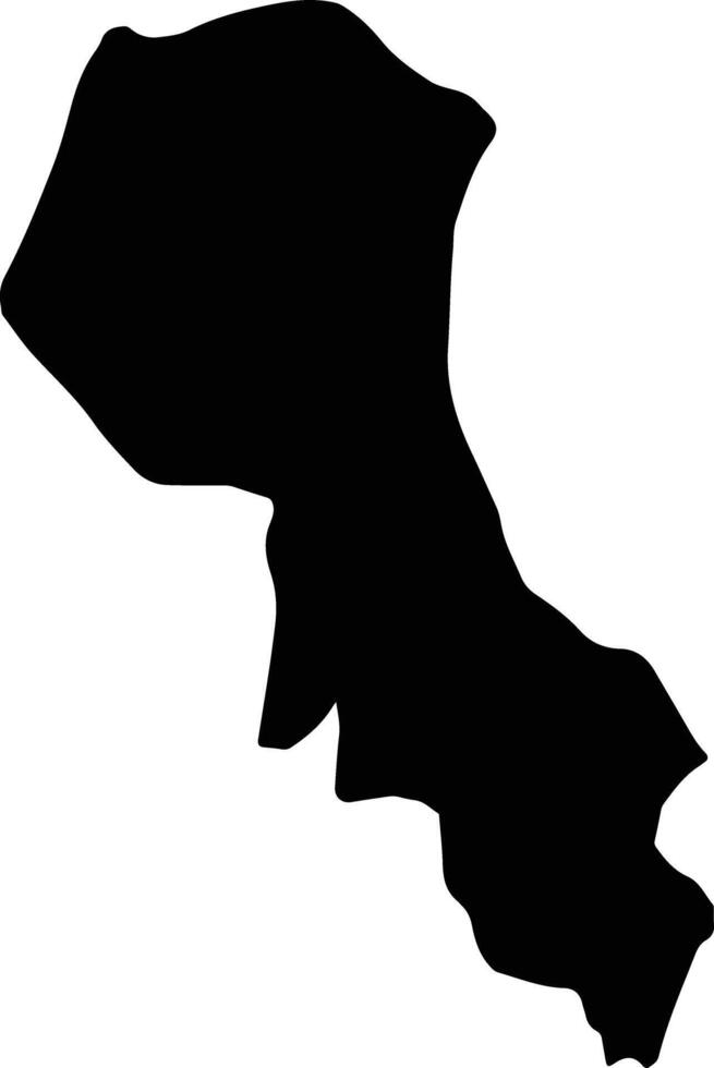 Libertad Venezuela silhouette map vector