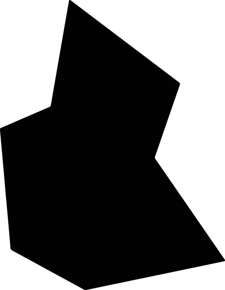 Lichengxian China silhouette map vector