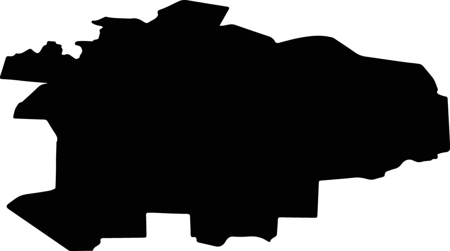 Liepnas pag Latvia silhouette map vector