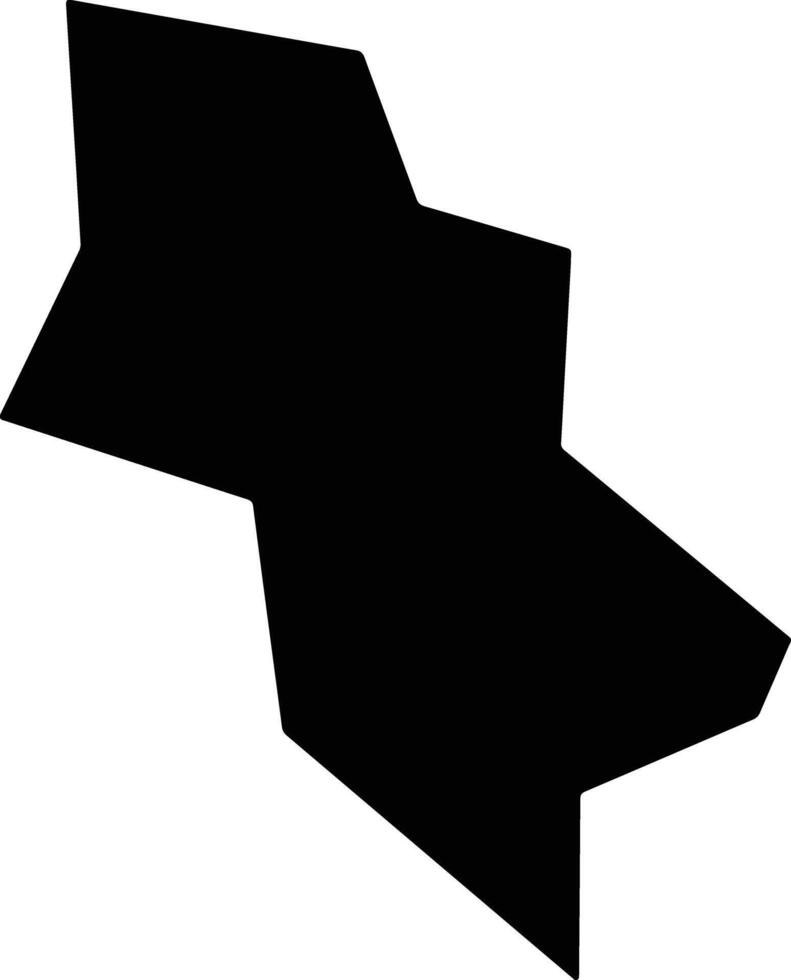 Linchanshi China silhouette map vector