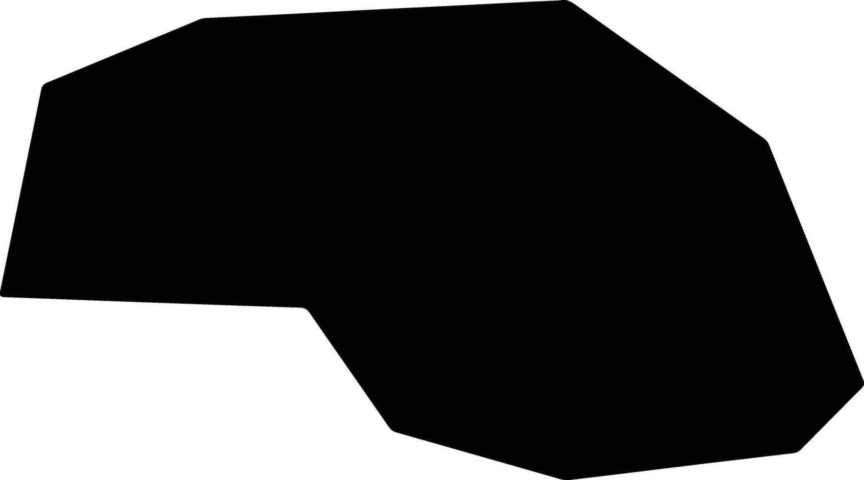 Linyouxian China silhouette map vector
